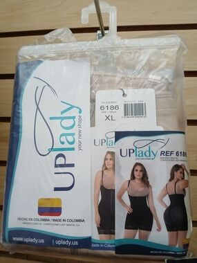 Nude Full Body Shapewear Bodysuit - XL